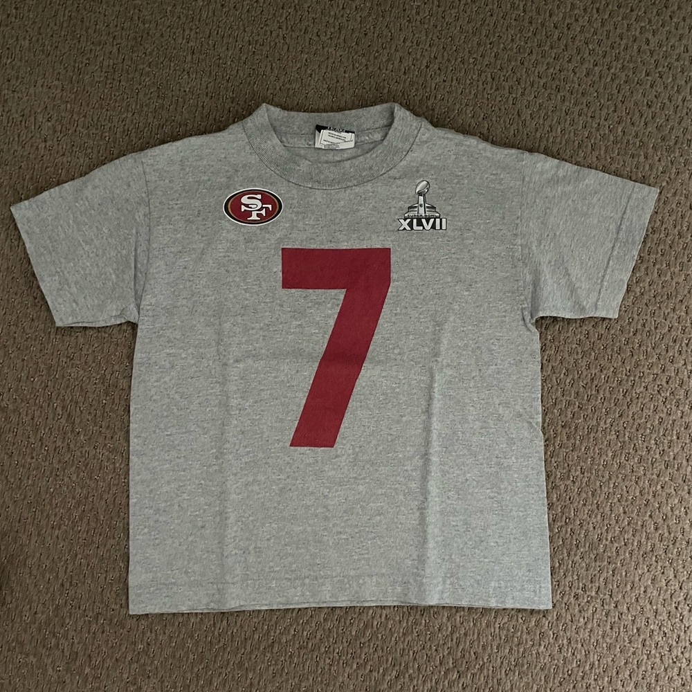 49ers Kids Shirt (On tag: Size L-7)